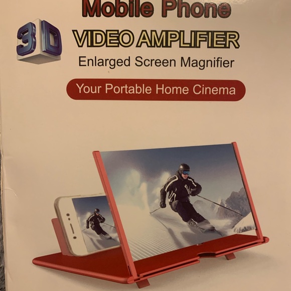 MOBILE PHONE VIDEO AMPLIFIER/ ENLARGED SCREEN MAGNIFIER/ YOUR PORTABLE CINEMA - Picture 11 of 13